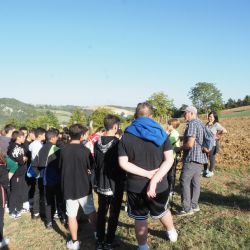 Second vineyard tour with IN+Vite for high school students