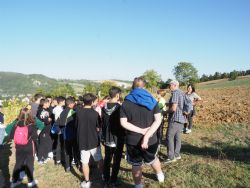 Second vineyard tour with IN+Vite for high school students