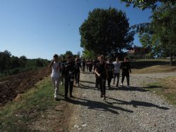 Second vineyard tour with IN+Vite for high school students